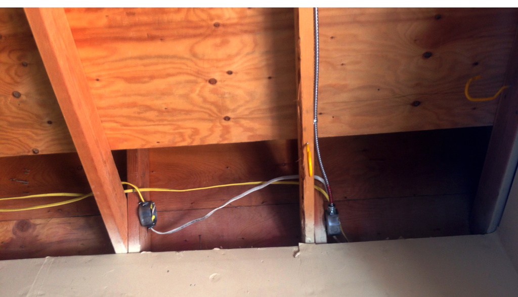 using MC again across a ceiling.....