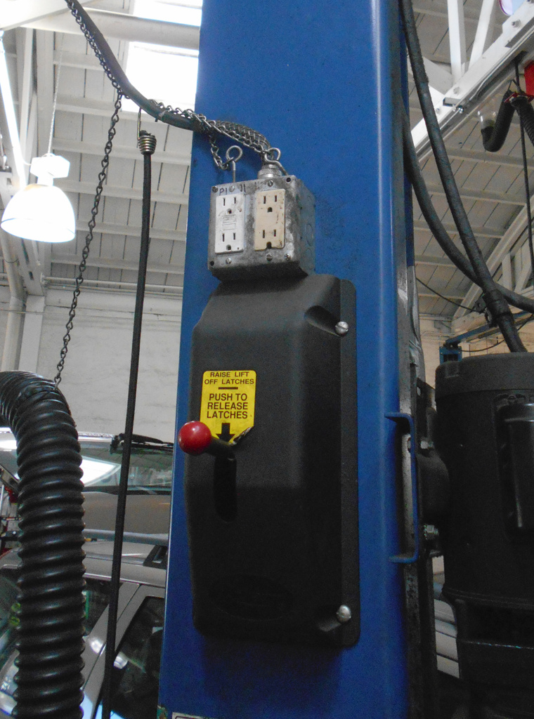 Tough to replace lift GFCI