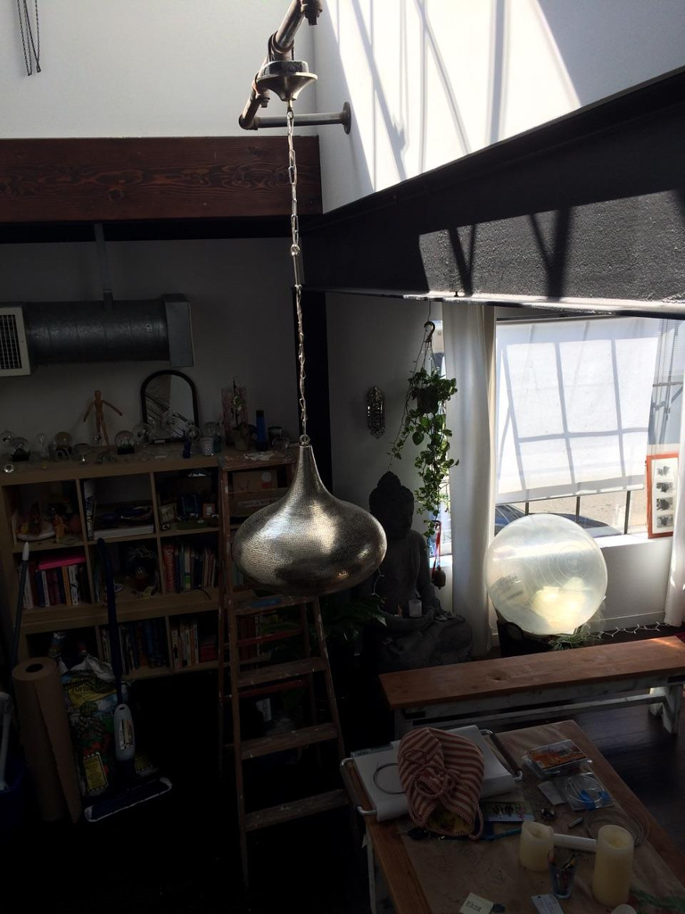 Morrocan lamp custom install