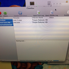 Windows virus on Mac