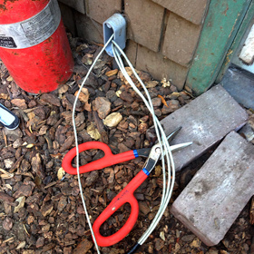 Pull 3 cat 5 through 1/2" pvc