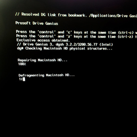 Defragging Mac